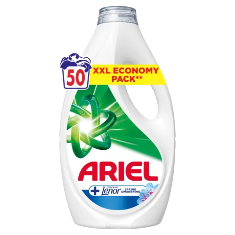Ariel Folyékony Mosószer, +Touch Of Lenor Spring Awakening, 2.25 l, 50 Mosáshoz termékhez kapcsolódó kép