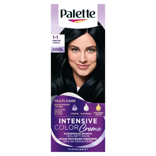 Palette Intensive Color Creme tartós hajfesték 1-1 Zafírfekete termékhez kapcsolódó kép