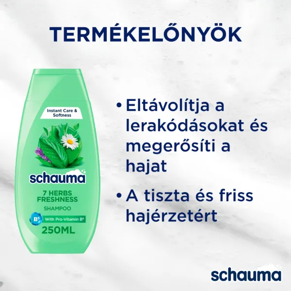Schauma 7 gyógynövény sampon 250 ml termékhez kapcsolódó kép
