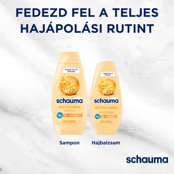 Schauma Q10 Fullness sampon 400 ml termékhez kapcsolódó kép