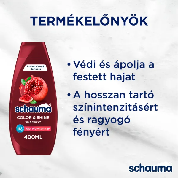 Schauma Color & Shine sampon 400 ml termékhez kapcsolódó kép