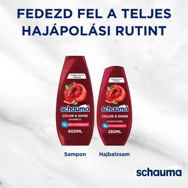 Schauma Color & Shine sampon 400 ml termékhez kapcsolódó kép