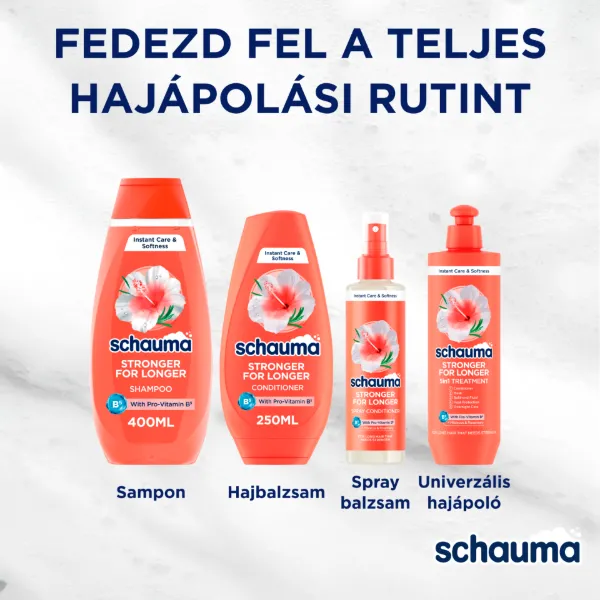 Schauma Erős & Hosszú haj sampon 400 ml termékhez kapcsolódó kép