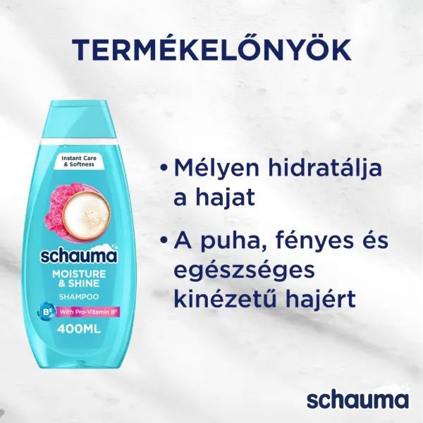 Schauma Moisture & Shine sampon 400 ml termékhez kapcsolódó kép