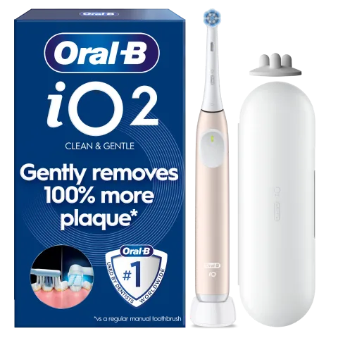 Oral-B iO 2 Elektromos Fogkefe, Calm Pink termékhez kapcsolódó kép