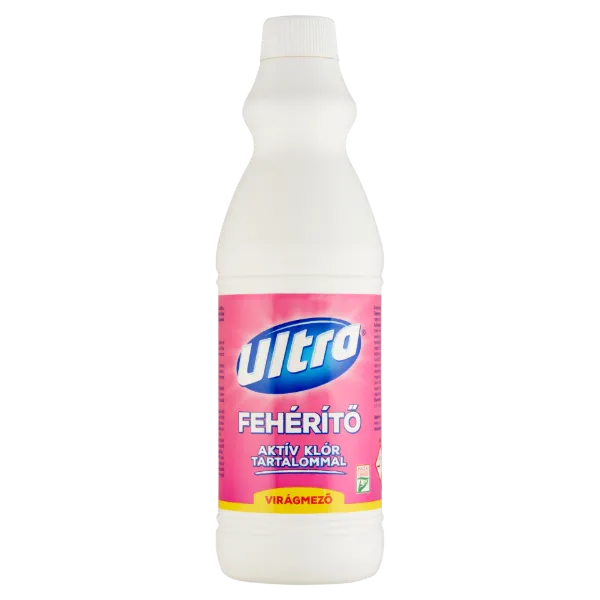 Ultra Virágmező fehérítő aktív klór tartalommal 1 l termékhez kapcsolódó kép