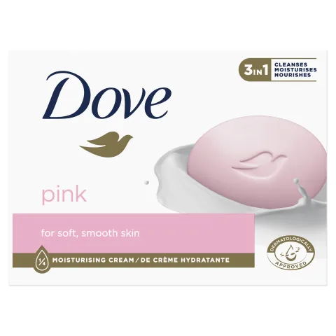 Dove Pink krémszappan 90 g termékhez kapcsolódó kép