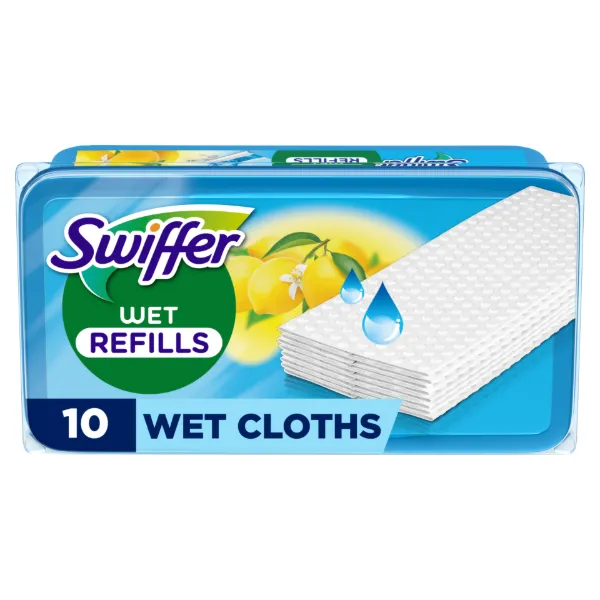 Swiffer Sweeper Nedves Padlótörlő Kendő Citrus Fresh Illattal, 10 db termékhez kapcsolódó kép