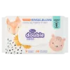Violeta Double Care nedves WC-papír gyerekeknek körömvirág kivonattal és zöld teával 60 db termékhez kapcsolódó kép