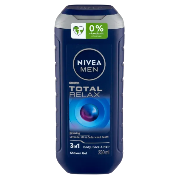 NIVEA MEN Total Relax 3 az 1-ben tusfürdő testre, arcra, hajra 250 ml termékhez kapcsolódó kép