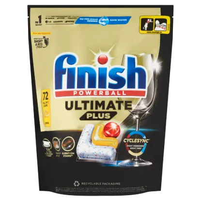 Finish Powerball Ultimate Plus All in 1 Citrom mosogatógép kapszula 72 db 878,4 g termékhez kapcsolódó kép