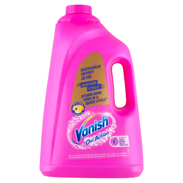 Vanish Oxi Action folteltávolító gél koncentrátum 4 l  termékhez kapcsolódó kép