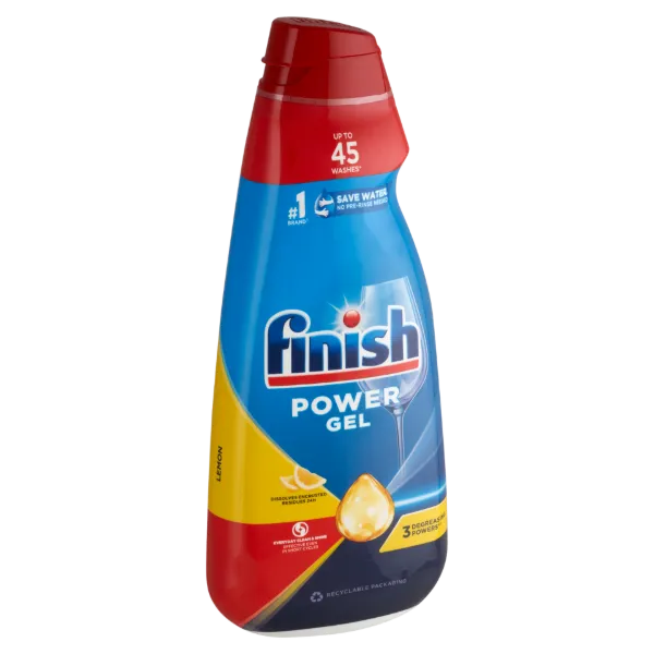 Finish Power Gel Citrom gépi mosogató gél 45 mosás 900 ml  termékhez kapcsolódó kép