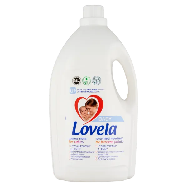 Lovela Baby folyékony mosószer színes ruhákhoz 50 mosás 4,5 l termékhez kapcsolódó kép