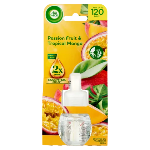 Air Wick Trópusi Mangó és Maracuja elektromos utántöltő légfrissítő készülékhez 19 ml termékhez kapcsolódó kép