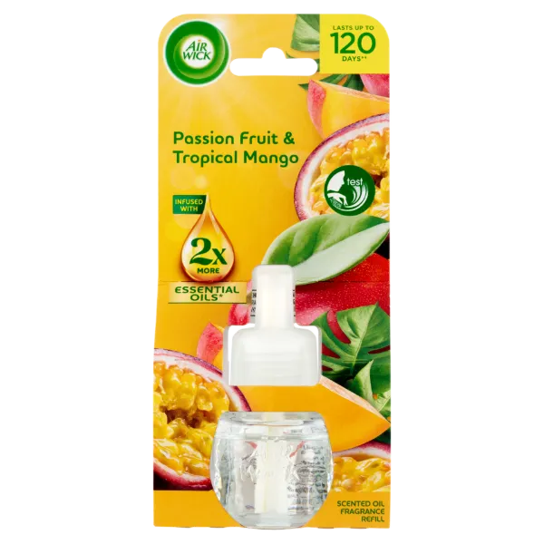 Air Wick Trópusi Mangó és Maracuja elektromos utántöltő légfrissítő készülékhez 19 ml termékhez kapcsolódó kép