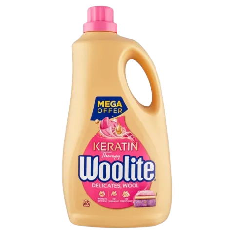 Woolite Keratin Therapy mosószer kényes ruhákhoz 60 mosás 3,6 l termékhez kapcsolódó kép