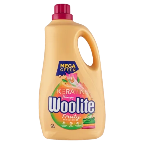 Woolite Keratin Therapy Fruity mosószer színes ruhákhoz 60 mosás 3,6 l termékhez kapcsolódó kép