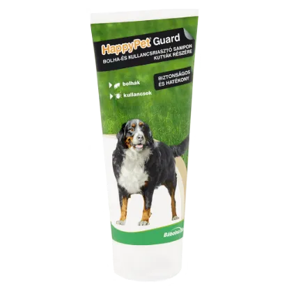 HappyPet Guard bolha és kullancsriasztó sampon kutyáknak 200 ml termékhez kapcsolódó kép