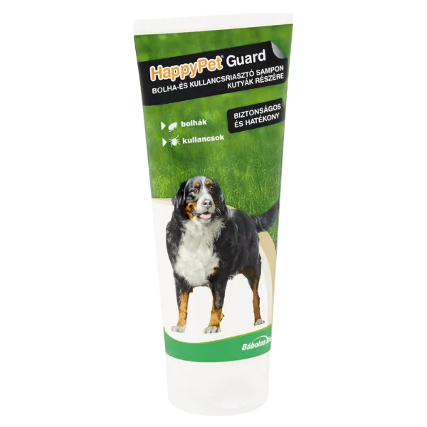 HappyPet Guard bolha és kullancsriasztó sampon kutyáknak 200 ml termékhez kapcsolódó kép
