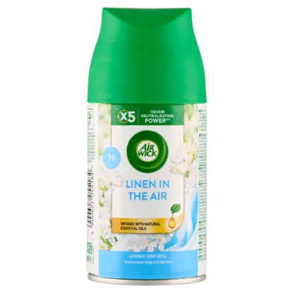 Air Wick Freshmatic Frissen Mosott Ruha automata légfrissítő spray utántöltő 250 ml termékhez kapcsolódó kép