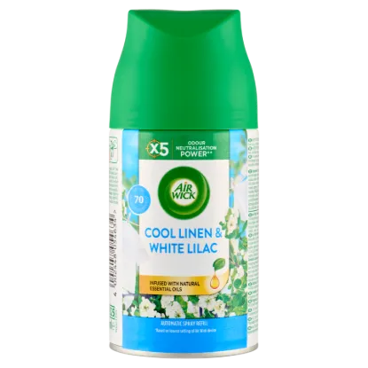 Air Wick Freshmatic Friss Ruha & Fehér Liliom automata légfrissítő spray utántöltő 250 ml termékhez kapcsolódó kép