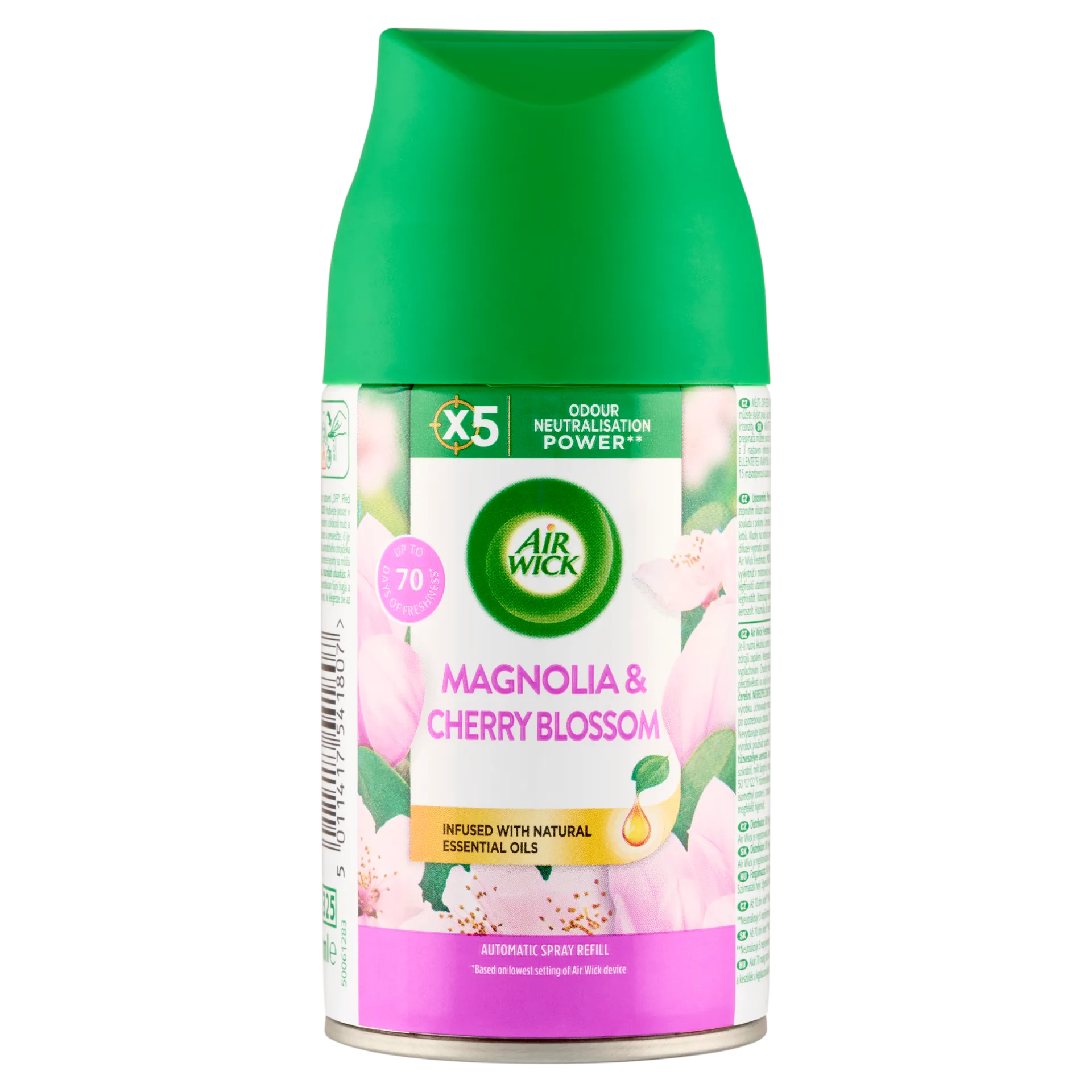 Air Wick Freshmatic Magnólia és Cseresznyevirág automata légfrissítő spray utántöltő 250 ml