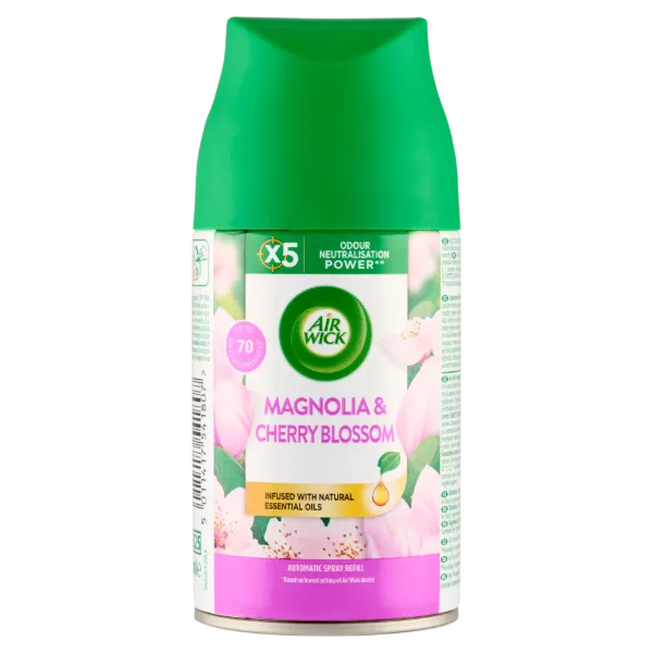 Air Wick Freshmatic Magnólia és Cseresznyevirág automata légfrissítő spray utántöltő 250 ml termékhez kapcsolódó kép