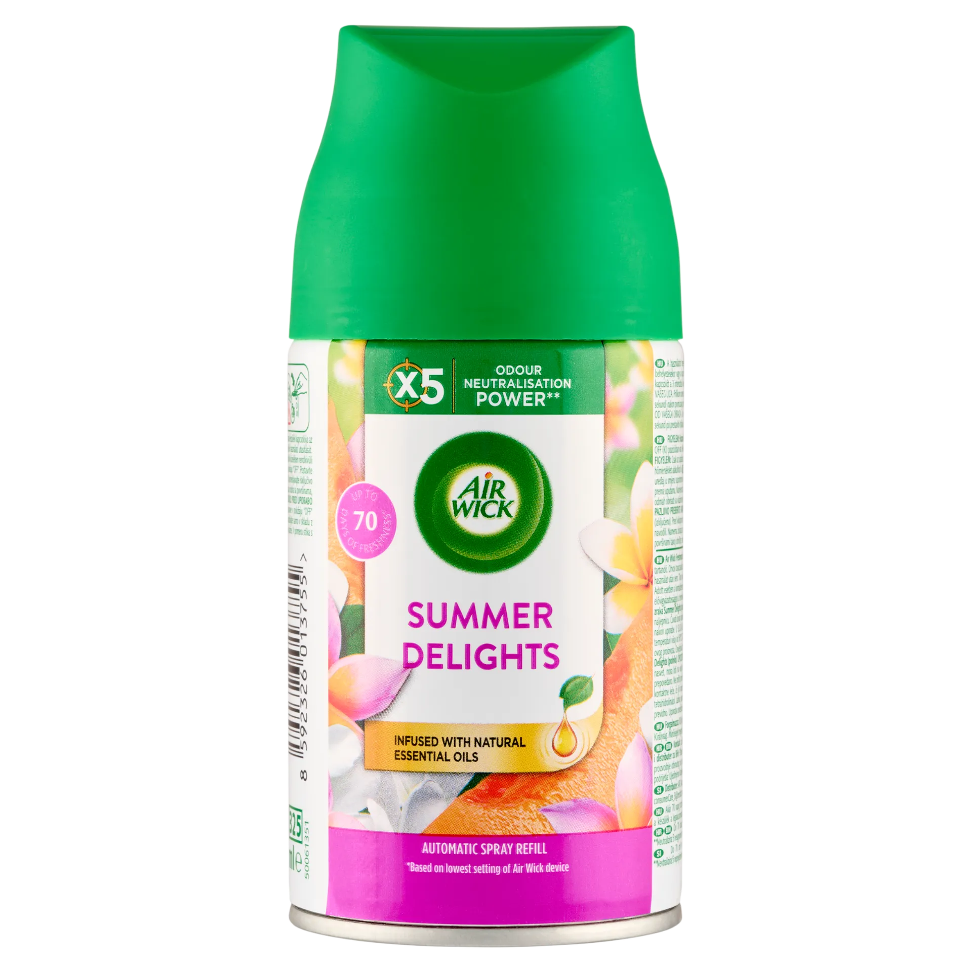 Air Wick Freshmatic Nyári Hangulatok automata légfrissítő spray utántöltő 250 ml