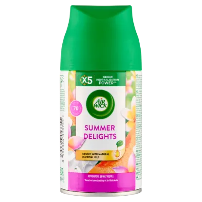 Air Wick Freshmatic Nyári Hangulatok automata légfrissítő spray utántöltő 250 ml termékhez kapcsolódó kép
