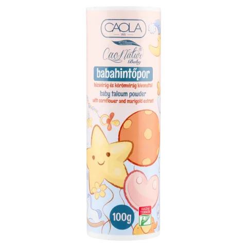 Caola CaoNatur babahintőpor búzavirág és körömvirág kivonattal 100 g termékhez kapcsolódó kép