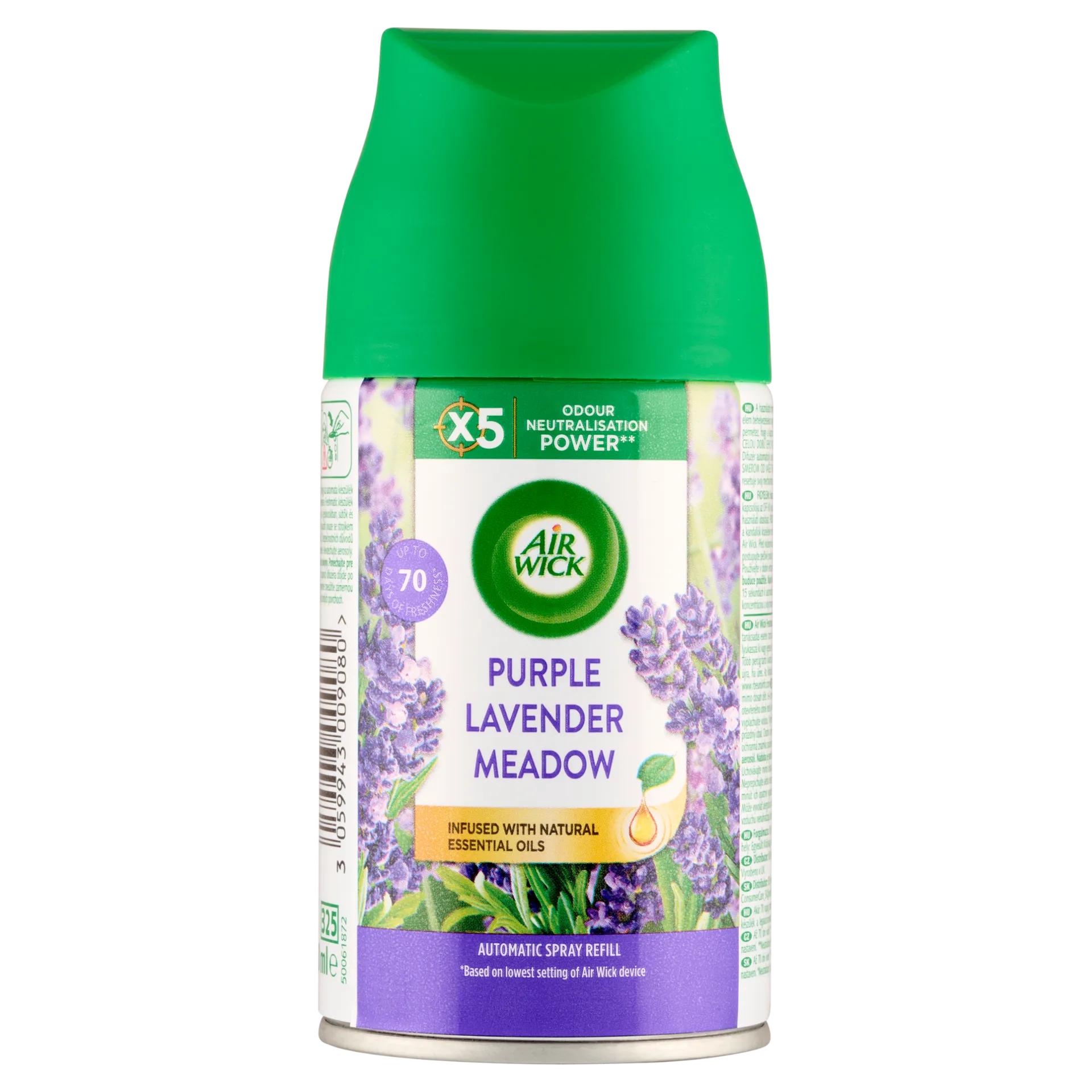 Air Wick Freshmatic Lila Levendula Mező automata légfrissítő spray utántöltő 250 ml