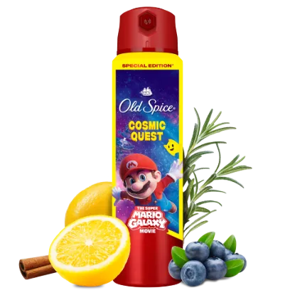 Old Spice Super Mario Special Edition Deo Spray, 150 ml termékhez kapcsolódó kép