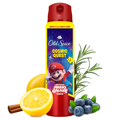 Old Spice Super Mario Special Edition Deo Spray, 150 ml termékhez kapcsolódó kép