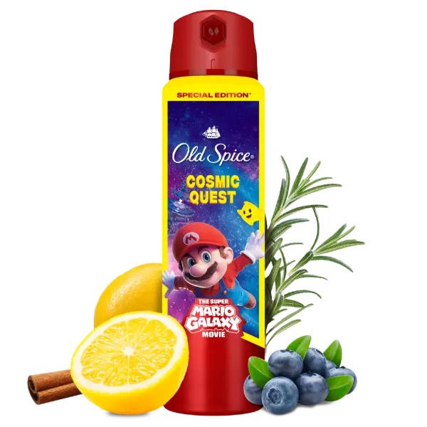 Old Spice Super Mario Special Edition Deo Spray, 150 ml termékhez kapcsolódó kép