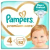Pampers Premium Care Pelenka, Méret: 4, 52 db, 9kg-14kg termékhez kapcsolódó kép