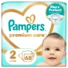 Pampers Premium Care Pelenka, Méret: 2, 68 db, 4kg-8kg termékhez kapcsolódó kép