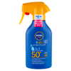 NIVEA SUN Kids Protect & Care hidratáló szórófejes gyermek naptej FF50+ 270 ml  termékhez kapcsolódó kép