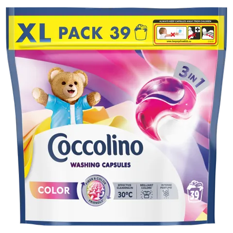 Coccolino Color mosókapszula 39 mosás 674,7 g termékhez kapcsolódó kép