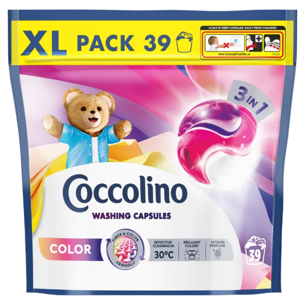 Coccolino Color mosókapszula 39 mosás 674,7 g termékhez kapcsolódó kép