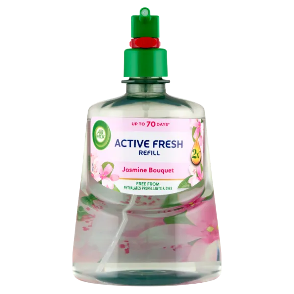 Air Wick Active Fresh Jázmin Csokor légfrissítő utántöltő 228 ml termékhez kapcsolódó kép