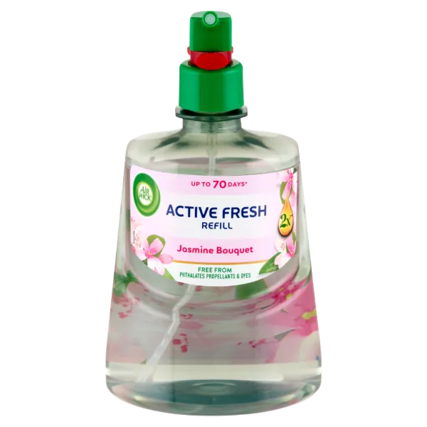 Air Wick Active Fresh Jázmin Csokor légfrissítő utántöltő 228 ml termékhez kapcsolódó kép