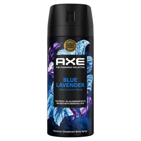 AXE Fine Fragrance Collection Blue Lavender + Mint & Amber Scent dezodor 150 ml termékhez kapcsolódó kép