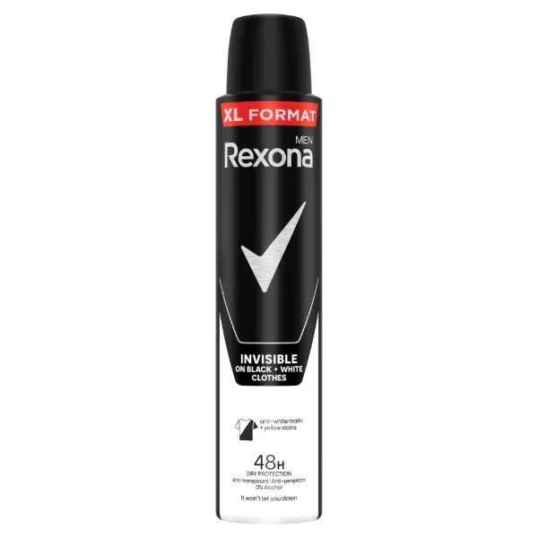 Rexona Men Invisible izzadásgátló 200 ml termékhez kapcsolódó kép