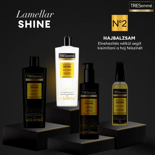 TRESemmé Lamellar Shine hajbalzsam 400 ml termékhez kapcsolódó kép