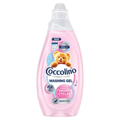 Coccolino Sensitive mosógél gyors mosáshoz 37 mosás 1480 ml termékhez kapcsolódó kép