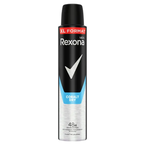 Rexona Men Cobalt Dry izzadásgátló 200 ml termékhez kapcsolódó kép