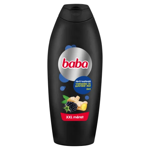 Baba 2in1 férfi tusfürdő vadszeder és gyömbér illat 750 ml termékhez kapcsolódó kép