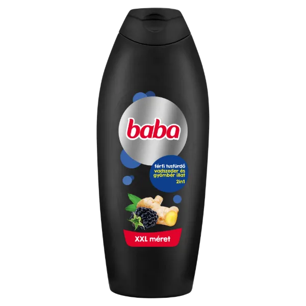 Baba 2in1 férfi tusfürdő vadszeder és gyömbér illat 750 ml termékhez kapcsolódó kép