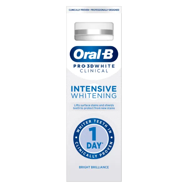 Oral-B Pro 3D White Clinical Bright Brilliance Fogkrém, 75 ml termékhez kapcsolódó kép